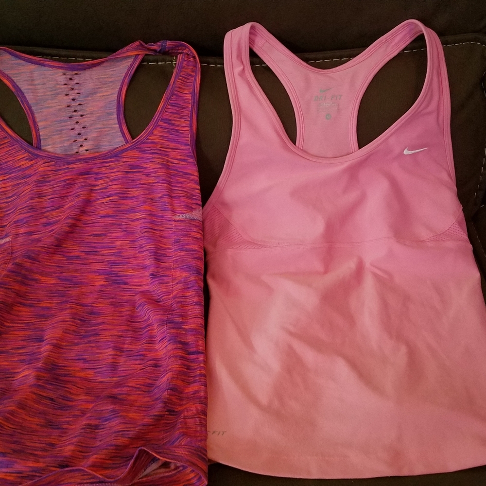 Nike workout tops
